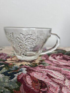 Vintage Anchor Hocking Punch/Snack Cup Pressed Glass
